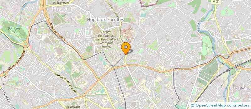 localisation de l'entreprise ASSOC AIDE FAMILLES D HOSPITAL à MONTPELLIER