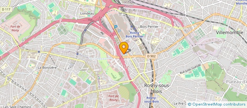 localisation de l'entreprise ASSOC ALIM à ROSNY-SOUS-BOIS