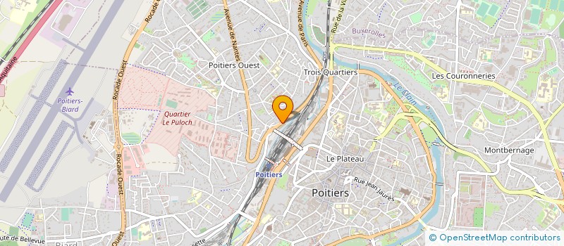 localisation de l'entreprise ASSOC AMATEURS MICRO INFORMATIQ TELEMATI à POITIERS
