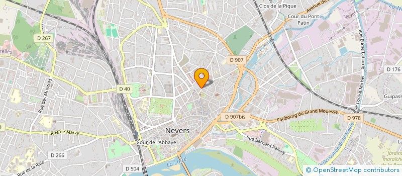 localisation de l'entreprise ASSOC AMICALE CONSEILLERS GENERAUX NIEVR à NEVERS