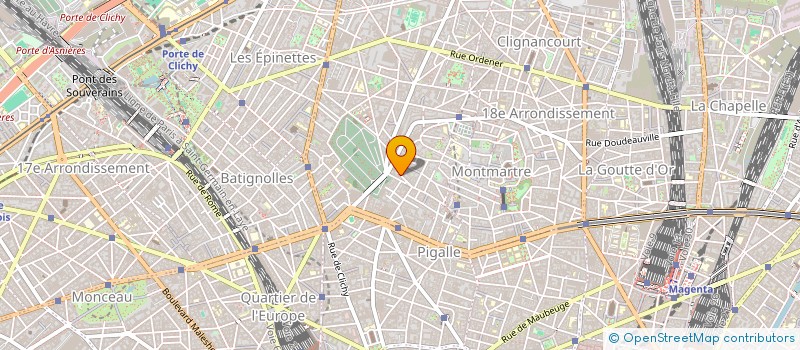 localisation de l'entreprise ASSOC AMICALE DU FILM       S0  PARIS