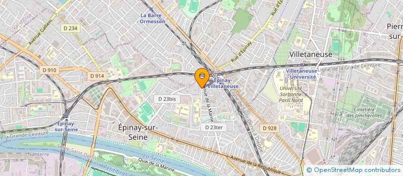 localisation de l'entreprise ASSOC AMIES LOBAYE SOLIDARITE DEVELOPPEM à EPINAY-SUR-SEINE