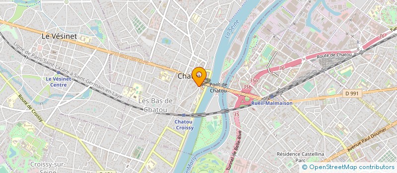 localisation de l'entreprise ASSOC AMIS BIBL TOUS CHATOU à CHATOU