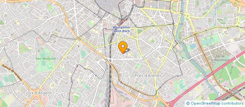 localisation de l'entreprise ASSOC AMIS DANS LE SPORT ET LA CULTURE à MONTPELLIER