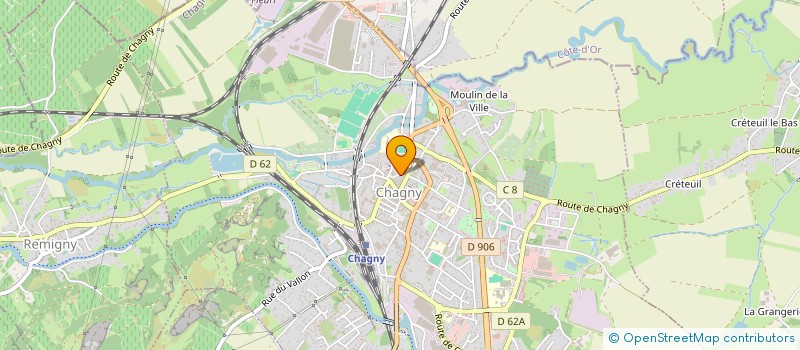 localisation de l'entreprise ASSOC AMIS L'ACCUEIL DE NUIT CHAGNOTIN à CHAGNY