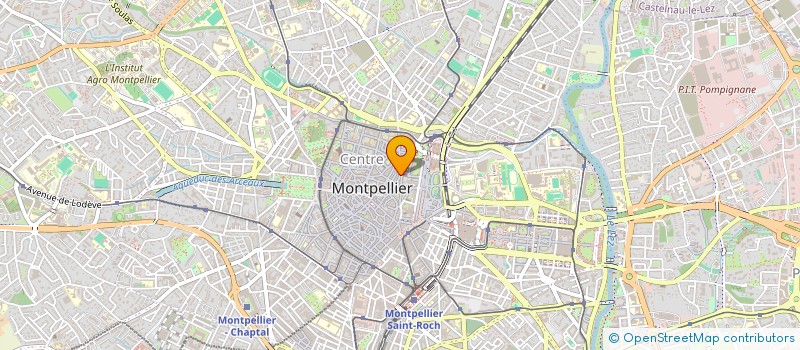 localisation de l'entreprise ASSOC AMIS ORGUES NOTRE DAME DES TABLES à MONTPELLIER