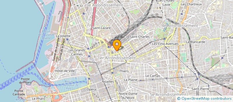 localisation de l'entreprise ASSOC AMITIES INTERNAT TOURISME CULTUREL  MARSEILLE