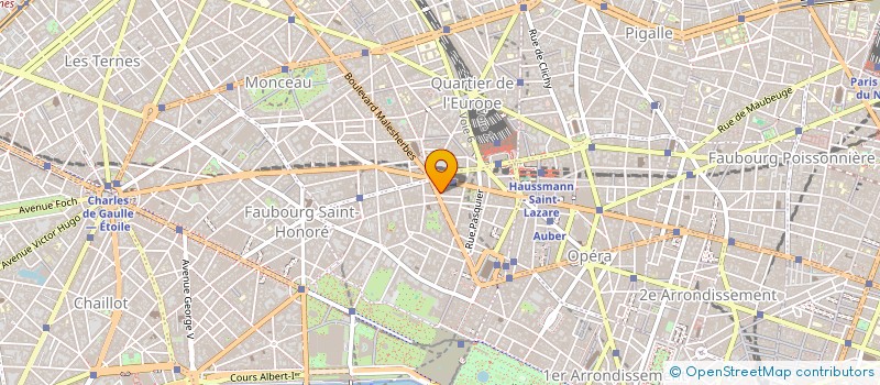 localisation de l'entreprise ASSOC ANCIEN OFFICIERS  PARIS