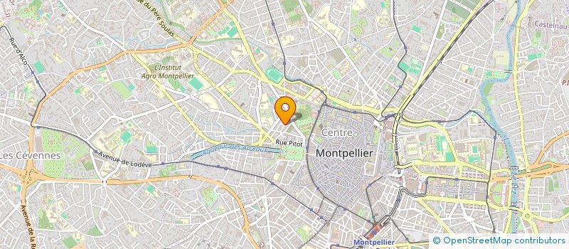 localisation de l'entreprise ASSOC ART - MAGNA à MONTPELLIER