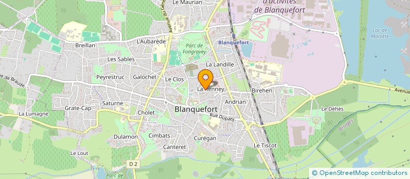 localisation de l'entreprise ASSOC ART SOUND WORK à BLANQUEFORT