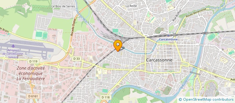 localisation de l'entreprise ASSOC ASSIS PERSONNEL ENTR DISPARUES à CARCASSONNE