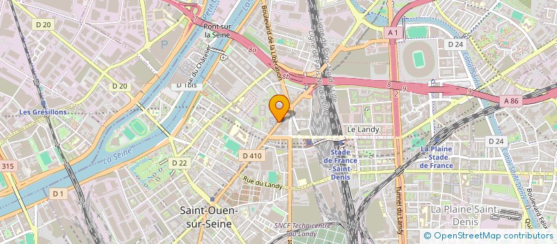 localisation de l'entreprise ASSOC ASSISTANCE à SAINT-DENIS