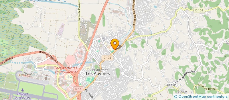localisation de l'entreprise ASSOC AUTOUR D'UNE PISCINE BOISRIPEAUX à LES ABYMES