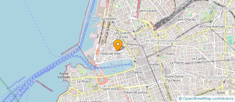 localisation de l'entreprise ASSOC AVANC CONNAIS OPTHALMOLO à MARSEILLE