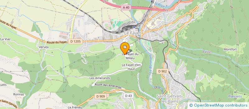 localisation de l'entreprise ASSOC AVENIR POUR TOUS à SAINT-GERVAIS-LES-BAINS