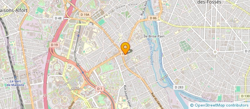 localisation de l'entreprise ASSOC AVOCATS BENAYOUN TORGEMEN à CRETEIL