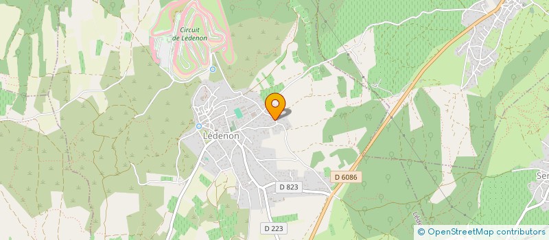 localisation de l'entreprise ASSOC BALL TRAP DU PONT DU GARD  CASTILLON-DU-GARD