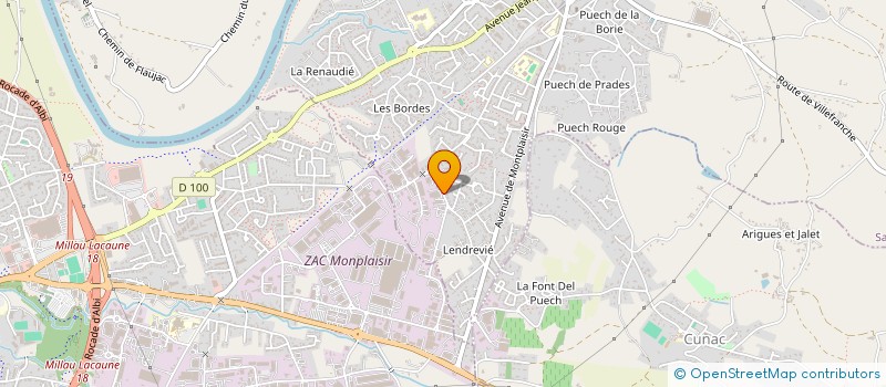 localisation de l'entreprise ASSOC BANQUE ALIMENTAIRE DU TARN à SAINT-JUERY