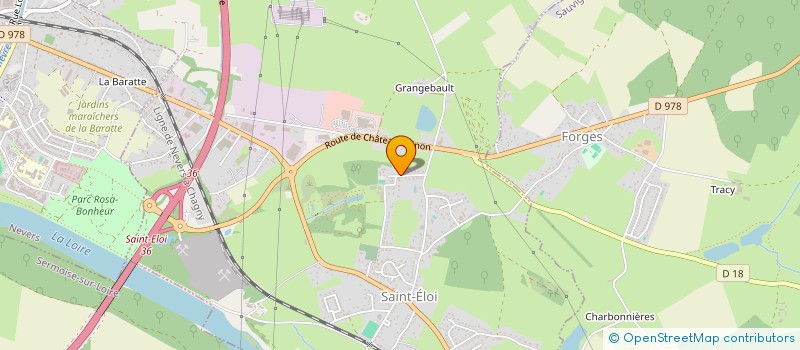 localisation de l'entreprise ASSOC BATIMENT SANS FRONTIERE à SAINT-ELOI