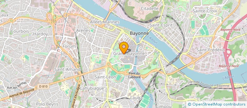 localisation de l'entreprise ASSOC BAYONNAISE PERSONN AGEES à BAYONNE