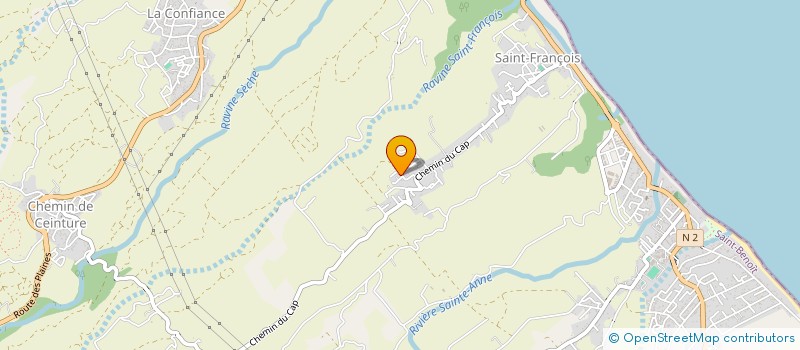 localisation de l'entreprise ASSOC BENEDICTINE D'EDUCATION ET LOISIRS à SAINT-BENOIT