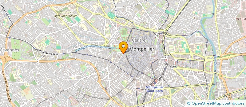 localisation de l'entreprise ASSOC BERTRAND M. BERTRAND D. à MONTPELLIER