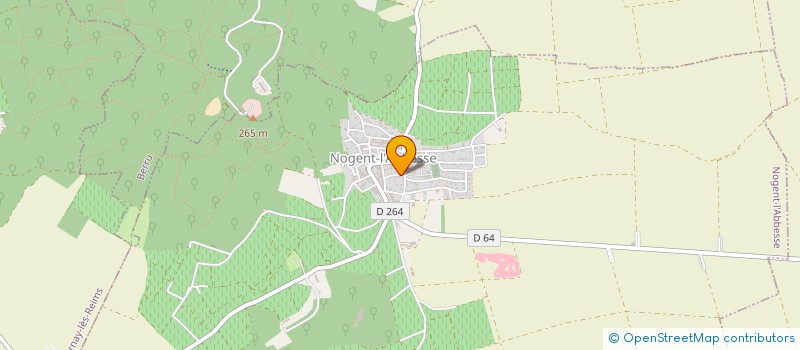 localisation de l'entreprise ASSOC BILATERALE COMMUNICATION  NOGENT-L'ABBESSE