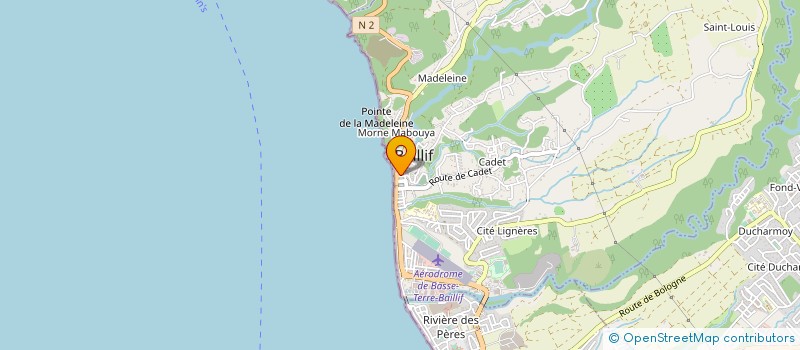 localisation de l'entreprise ASSOC BOULING CLUB BAILLIF-BASSE-TERRE à BAILLIF