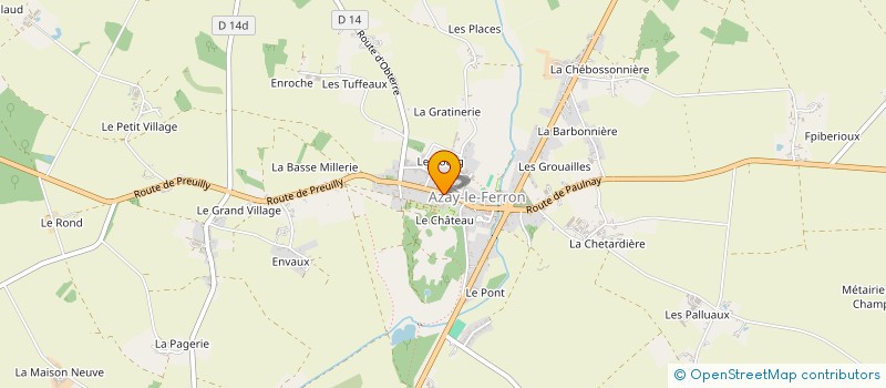 localisation de l'entreprise ASSOC BRENNE PAYS D AZAY à AZAY-LE-FERRON