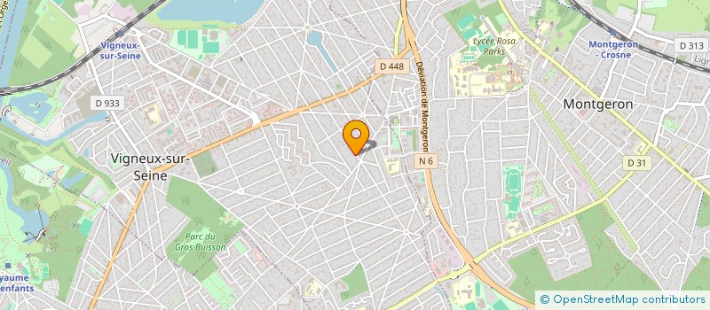 localisation de l'entreprise ASSOC BULLES EN SEINE à VIGNEUX-SUR-SEINE