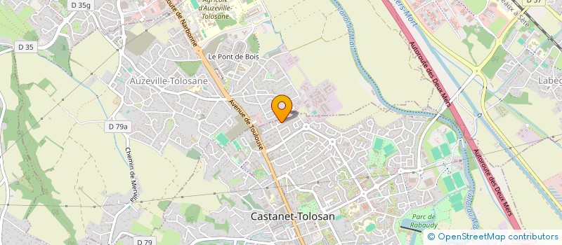 localisation de l'entreprise ASSOC CALANDRETA DE CASTANET TOLOSAN à CASTANET-TOLOSAN