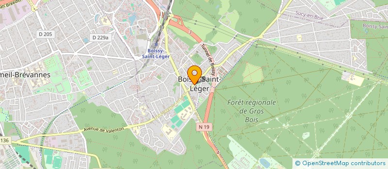 localisation de l'entreprise ASSOC CANTINE DE BOISSY à BOISSY-SAINT-LEGER