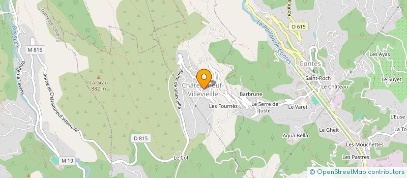 localisation de l'entreprise ASSOC CANTON CONTES EXPANSION à CONTES