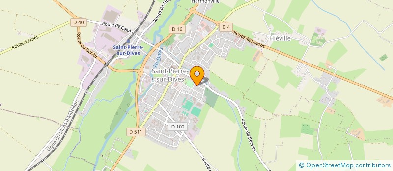 localisation de l'entreprise ASSOC CANTONALE DES ACPG CATM TOE  SAINT-PIERRE-EN-AUGE