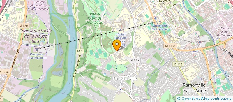 localisation de l'entreprise ASSOC CENTRE ETUDES CARDIOLOGIE  TOULOUSE