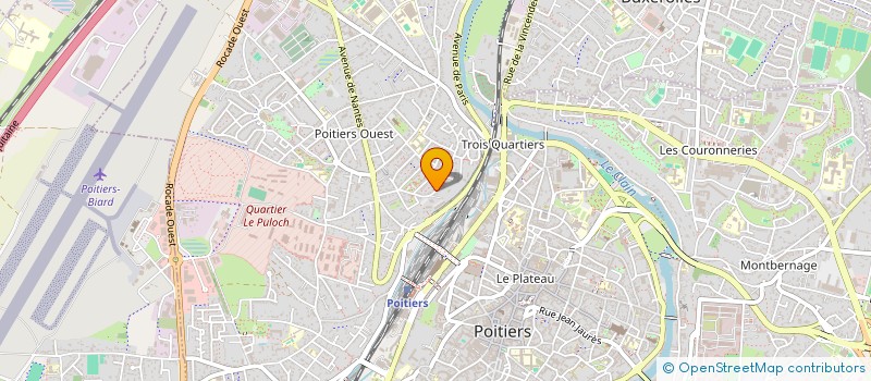 localisation de l'entreprise ASSOC CESDEL à POITIERS
