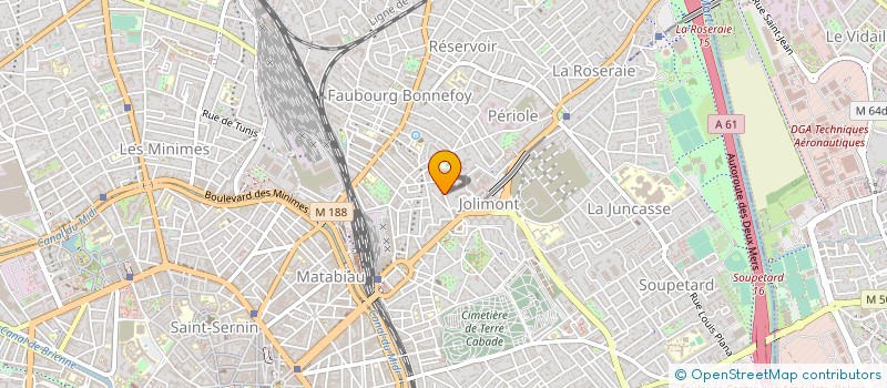 localisation de l'entreprise ASSOC CHASSE PECHE NATURE TRADIT MIDI PY à TOULOUSE