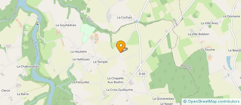 localisation de l'entreprise ASSOC CHATEAU DE LA HUNAUDAYE à PLEDELIAC