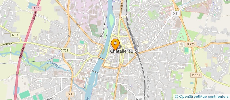 localisation de l'entreprise ASSOC CHATELLERAULT CA BOUGE à CHATELLERAULT