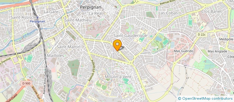 localisation de l'entreprise ASSOC CIBLES à PERPIGNAN