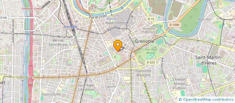 localisation de l'entreprise ASSOC CIMERGIE à GRENOBLE