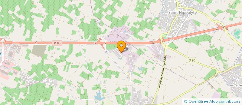 localisation de l'entreprise ASSOC CLAIRA JAZZ FORME  CLAIRA