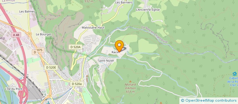 localisation de l'entreprise ASSOC CLOS SAINT NIZIER à VOREPPE
