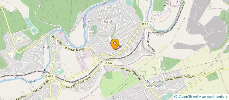 localisation de l'entreprise ASSOC CLUB CANOE KAYAK JUANITA 2000  JUF