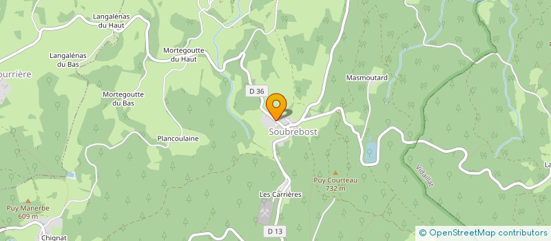 localisation de l'entreprise ASSOC COM DE CHASSE AGREEE à SAINT-GEORGES-LA-POUGE