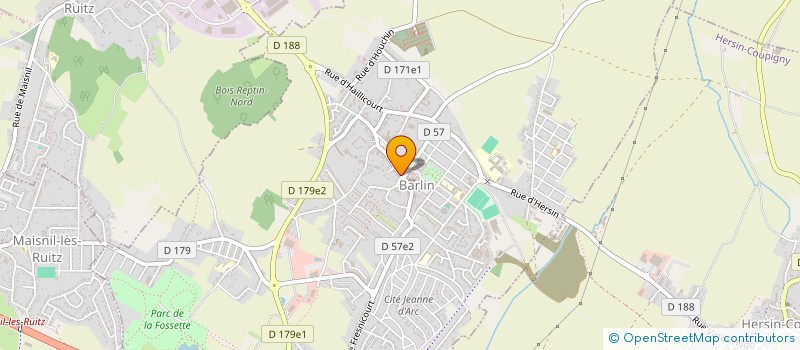 localisation de l'entreprise ASSOC COMMERC INDUST BARLIN à BARLIN