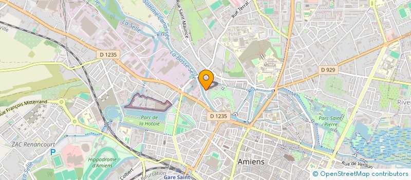 localisation de l'entreprise ASSOC COMMERCANTS DU CC CONTINENT AMIENS à AMIENS