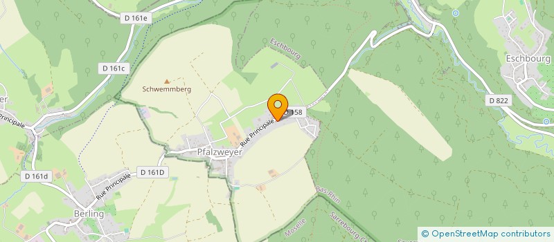 localisation de l'entreprise ASSOC COMMERCANTS ET ARTISANS  DRULINGEN