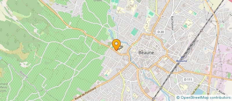 localisation de l'entreprise ASSOC COMMUNICATION PAYS BEAUNOIS à BEAUNE