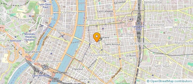 localisation de l'entreprise ASSOC COMORIENS REGION LYONNAI  LYON